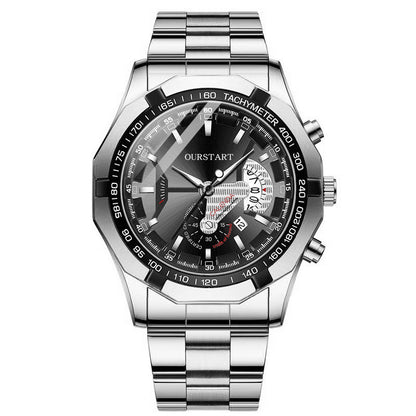 Non-mechanical Calendar Business Watch Men